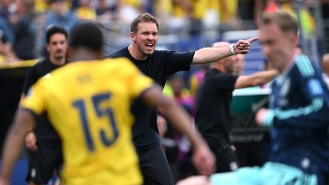 Đức thua Ecuador 1-2: Báo động đỏ cho HLV Julian Nagelsmann!